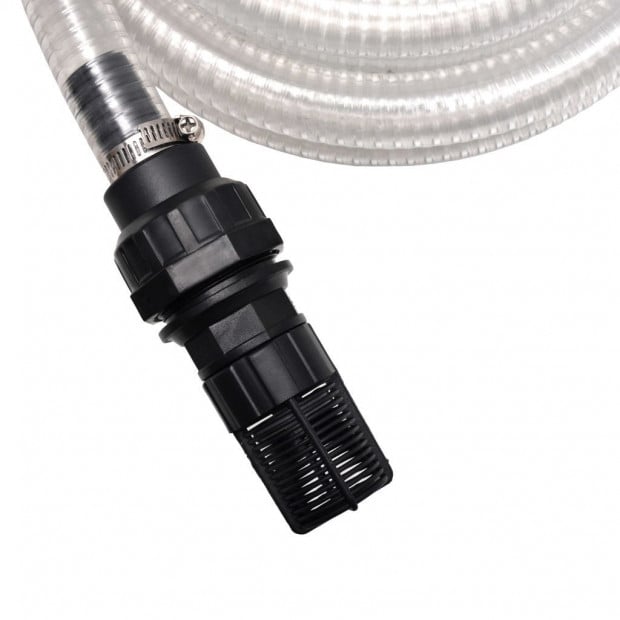 Suction Hose With Connectors 4 M 22 Mm White Image 3