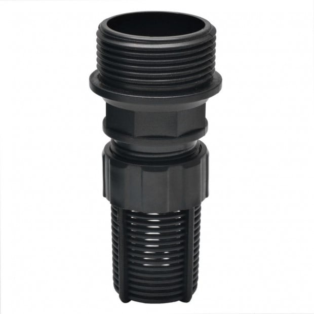 Suction Hose With Connectors 7M 22mm Black Image 6