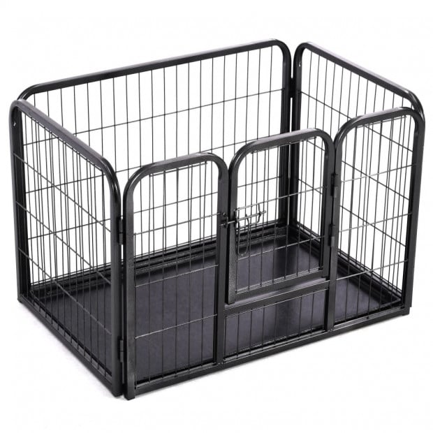 Puppy Playpen Steel 93x63x61cm