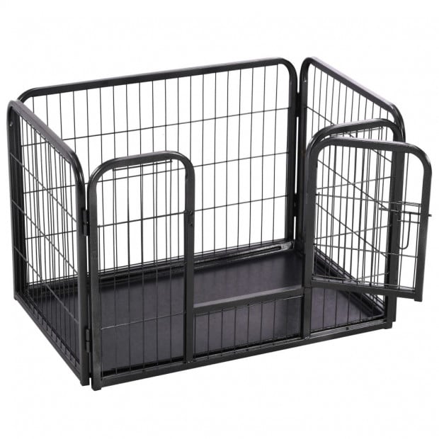 Puppy Playpen Steel 93x63x61cm Image 4