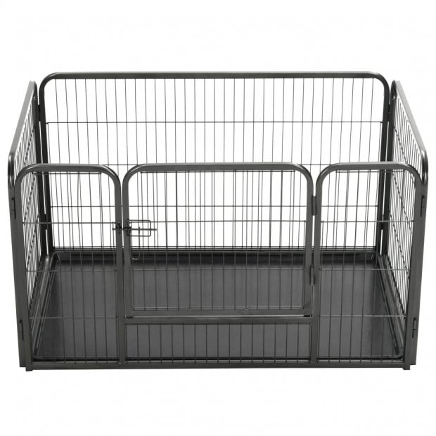 Puppy Playpen Steel 125x80x70 Cm Image 2