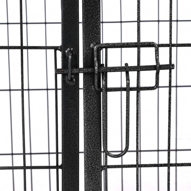 Puppy Playpen Steel 125x80x70 Cm Image 4