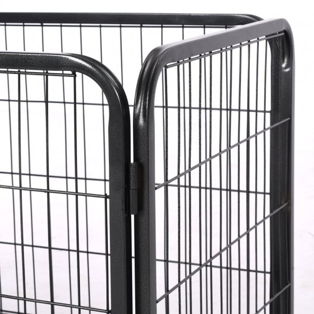 Puppy Playpen Steel 125x80x70 Cm Image 5