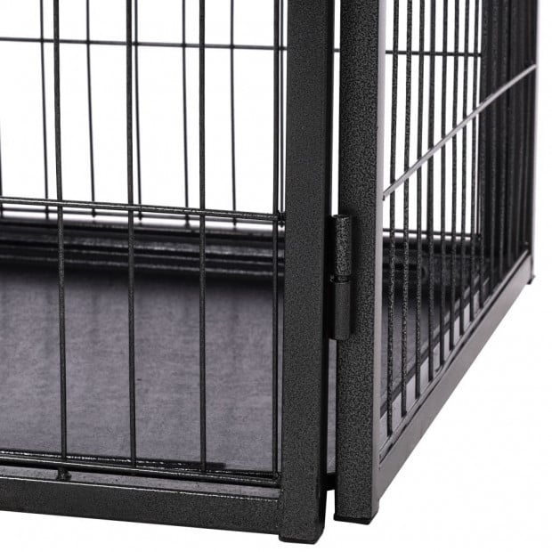 Puppy Playpen Steel 125x80x70 Cm Image 6