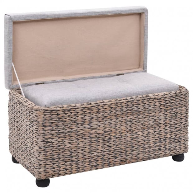 Bench Set 2 Pieces Seagrass Grey Image 8
