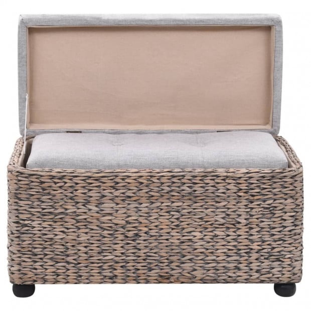 Bench Set 2 Pieces Seagrass Grey Image 9