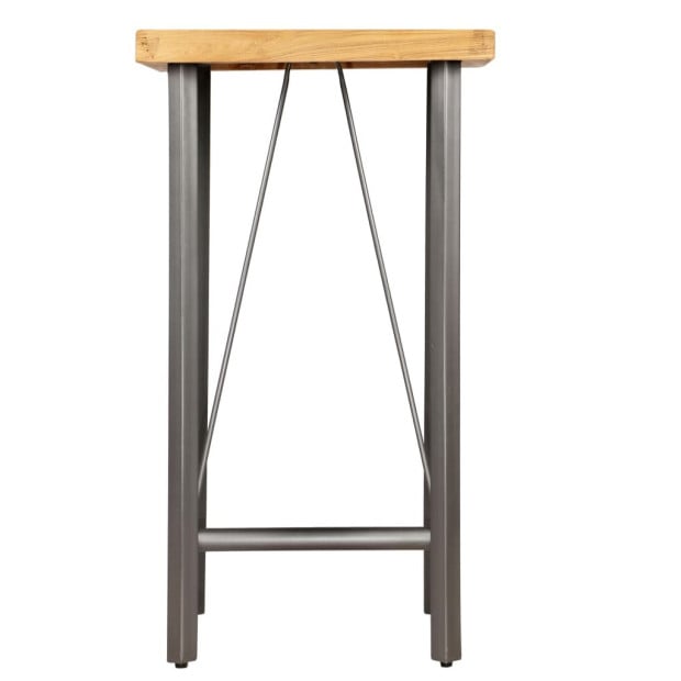 Bar Table Solid Reclaimed Teak 60x60x107 Cm Image 5