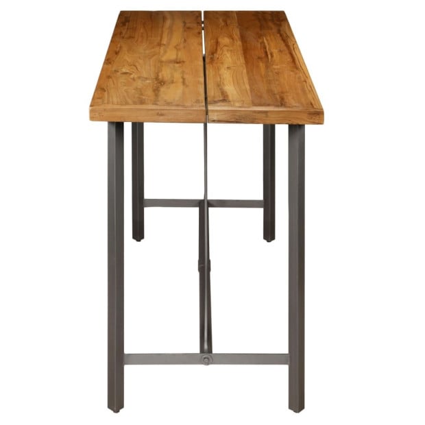 Bar Table Solid Reclaimed Teak 150x70x106 Cm Image 5