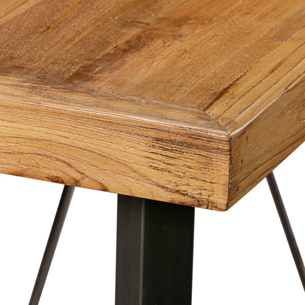 Bar Table Solid Reclaimed Teak 150x70x106 Cm Image 9