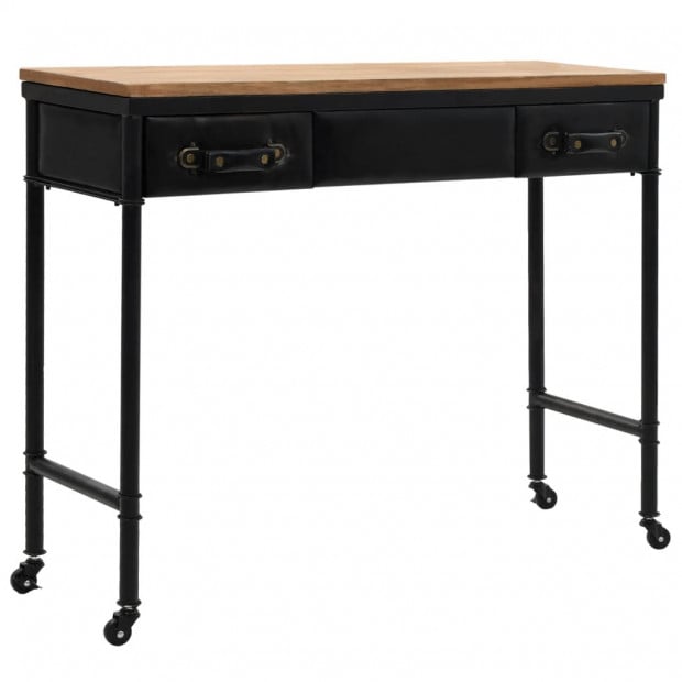Console Table MDF And Fir Wood 100 x 33.5 x 80cm