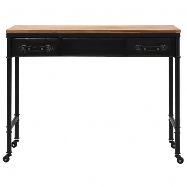 Console Table MDF And Fir Wood 100 x 33.5 x 80cm Image 2