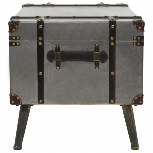 Coffee Table Mdf And Aluminium 102 x 51 x 47.5cm Image 5