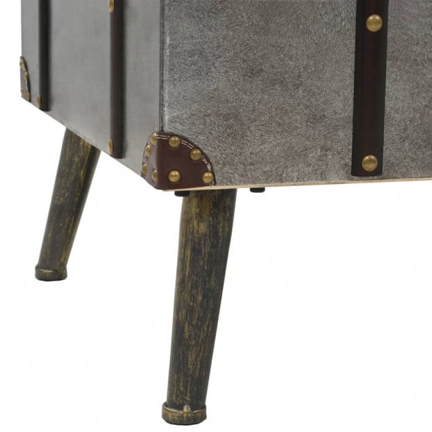 Coffee Table Mdf And Aluminium 102 x 51 x 47.5cm Image 6