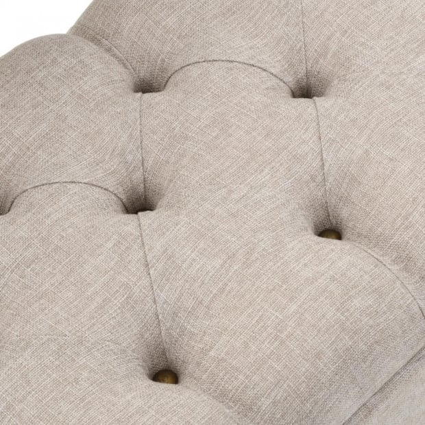Storage Bench With Backrest 121x53x78 Cm Fabric Image 7