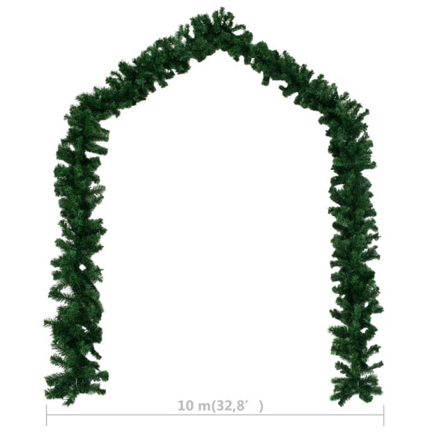 Christmas Garland Pvc 10 M Image 7