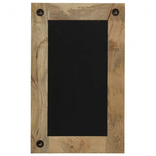 Mirror Solid Mango Wood 50x80 Cm Image 5