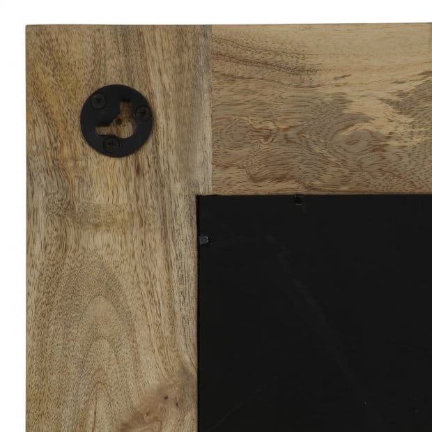 Mirror Solid Mango Wood 50x80 Cm Image 6