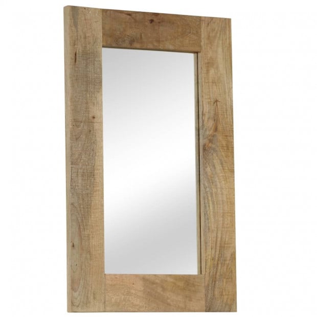 Mirror Solid Mango Wood 50x80 Cm Image 9