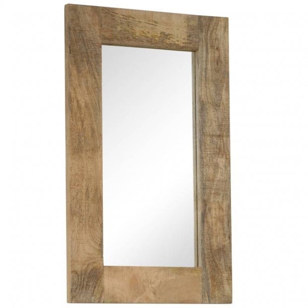 Mirror Solid Mango Wood 50x80 Cm Image 10