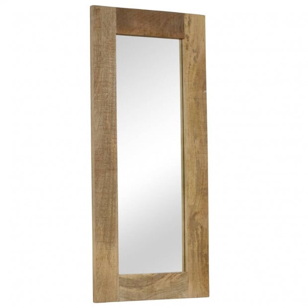 Mirror Solid Mango Wood 50x110 Cm Image 2