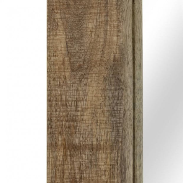 Mirror Solid Mango Wood 50x110 Cm Image 4