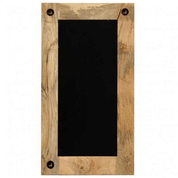 Mirror Solid Mango Wood 50x110 Cm Image 5
