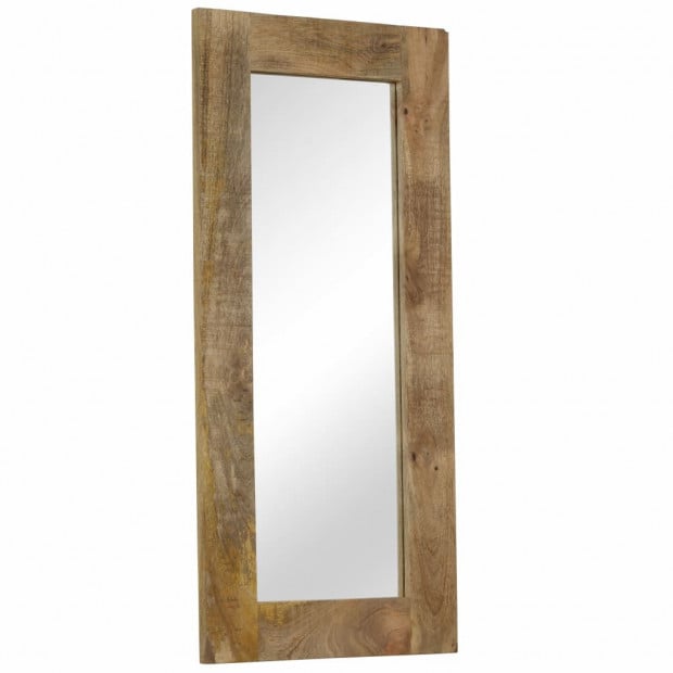 Mirror Solid Mango Wood 50x110 Cm Image 7