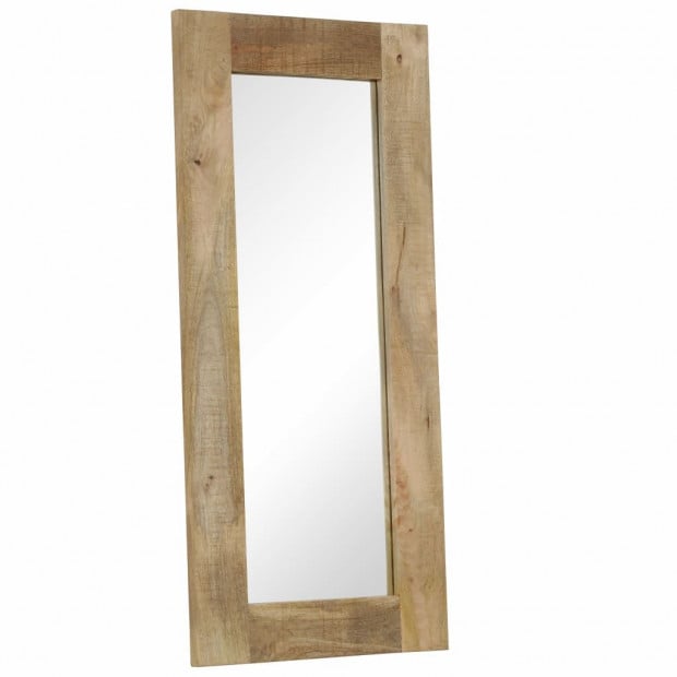 Mirror Solid Mango Wood 50x110 Cm Image 8