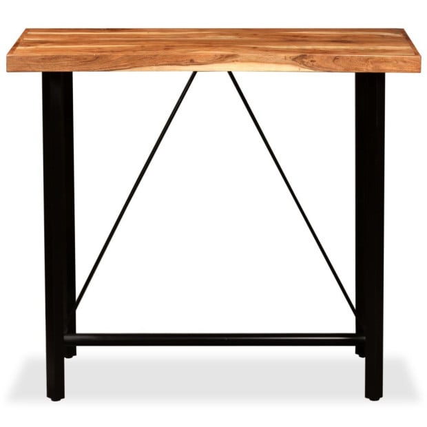 5 Piece Bar Set Solid Acacia And Reclaimed Wood Image 7
