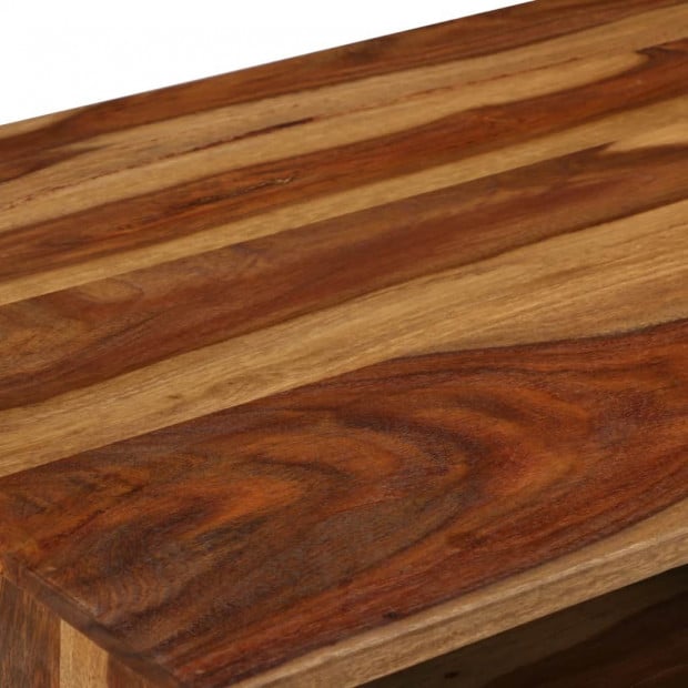 Coffee Table Solid Sheesham Wood With Honey Finish 110x50x37 Cm Image 8