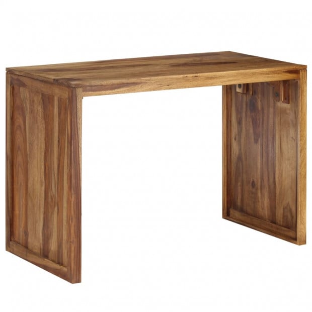 Writing Table Solid Sheesham Wood 110x55x76 Cm Image 6