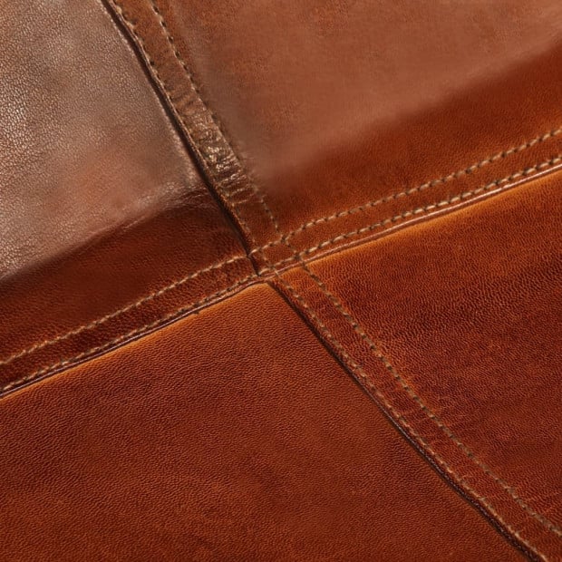Butterfly Chair Brown Kids Size Real Leather Image 2