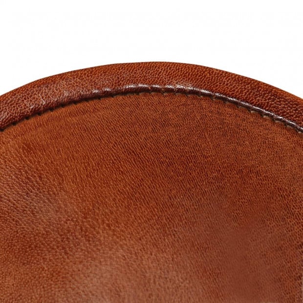 Butterfly Chair Brown Kids Size Real Leather Image 8