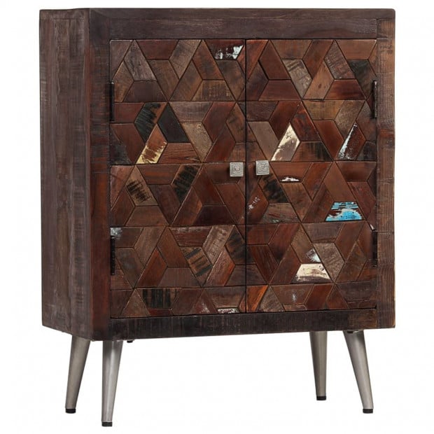Sideboard Solid Reclaimed Wood 60x30x76 Cm