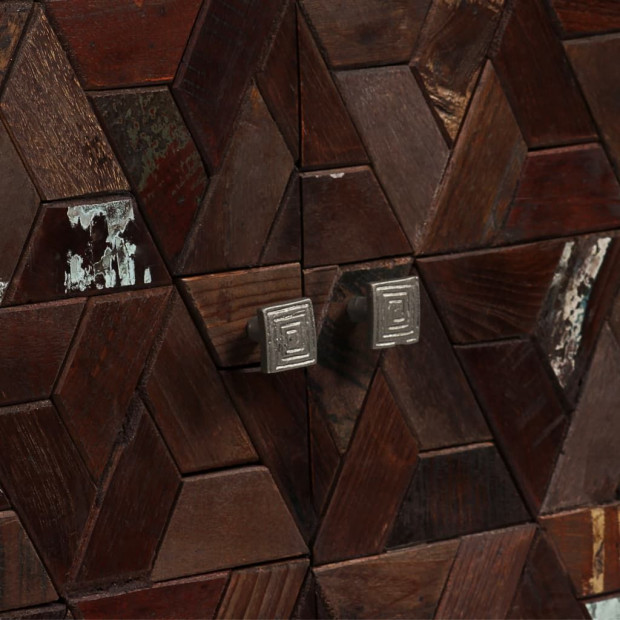 Sideboard Solid Reclaimed Wood 60x30x76 Cm Image 2