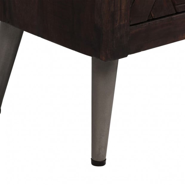 Sideboard Solid Reclaimed Wood 60x30x76 Cm Image 7
