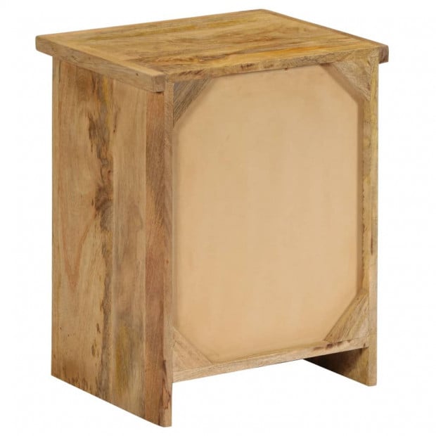 Bedside Table Solid Mango Wood 40x30x50cm Image 5