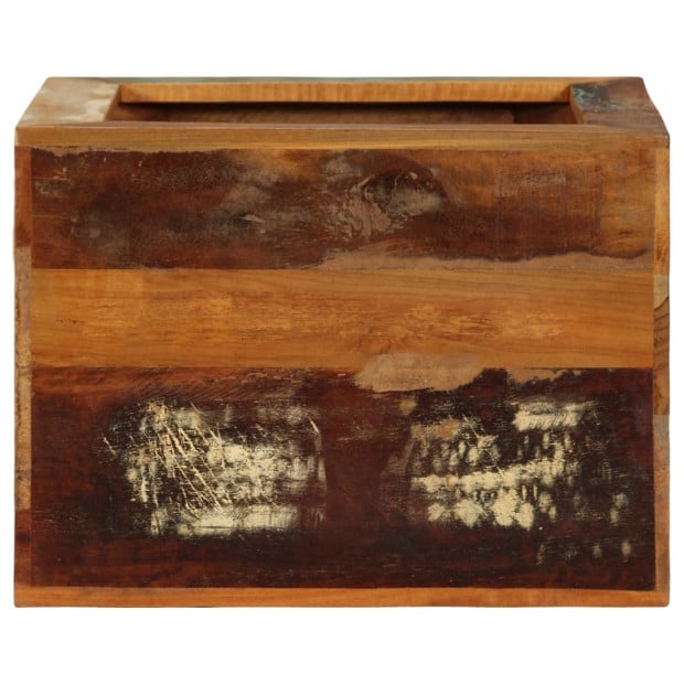 Stool 40x30x40 Cm Solid Reclaimed Wood Image 4