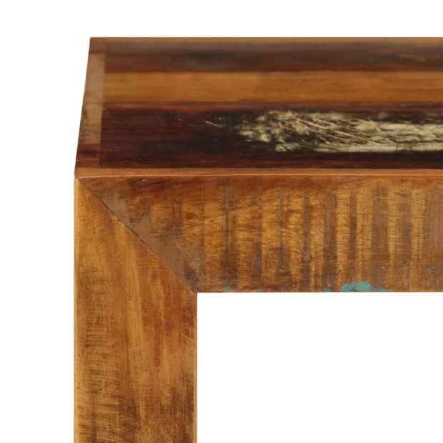 Stool 40x30x40 Cm Solid Reclaimed Wood Image 5