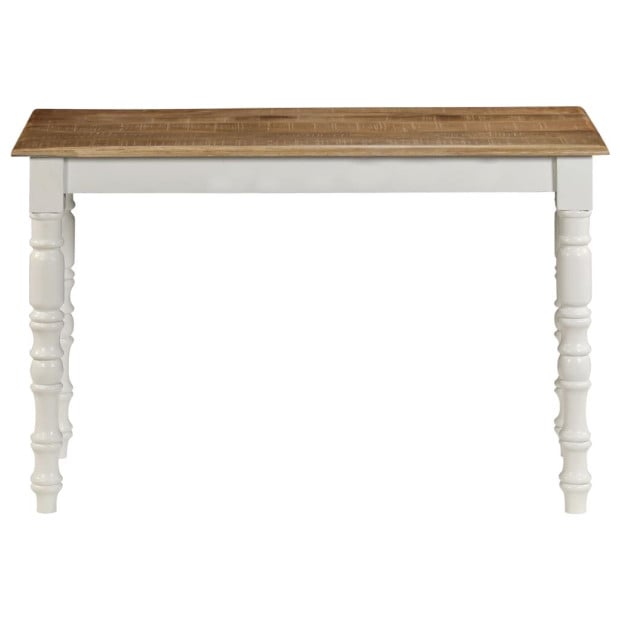 Dining Table 120x60x76 Cm Solid Mango Wood Image 4