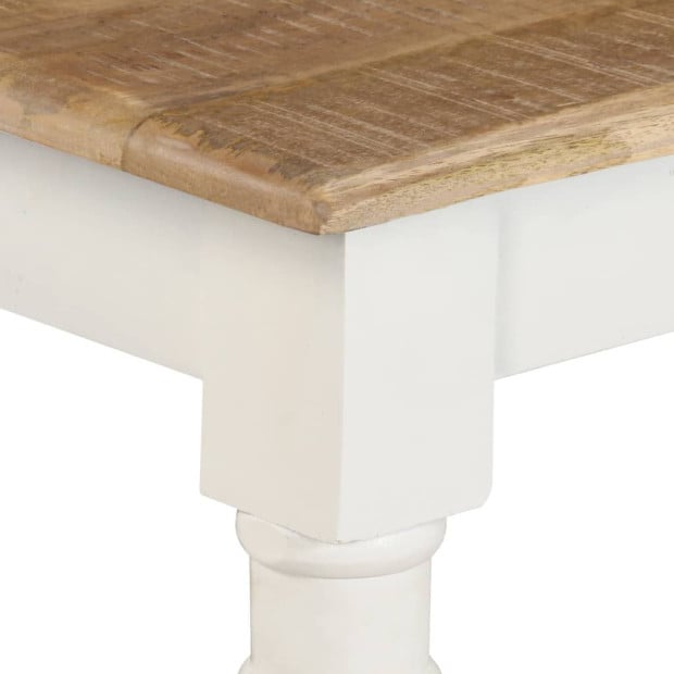 Dining Table 120x60x76 Cm Solid Mango Wood Image 6