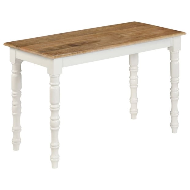 Dining Table 120x60x76 Cm Solid Mango Wood Image 10