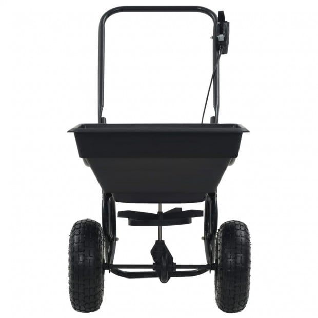 Walk Behind Salt Spreader Pvc And Steel 92x46x70 Cm 15 L Image 2