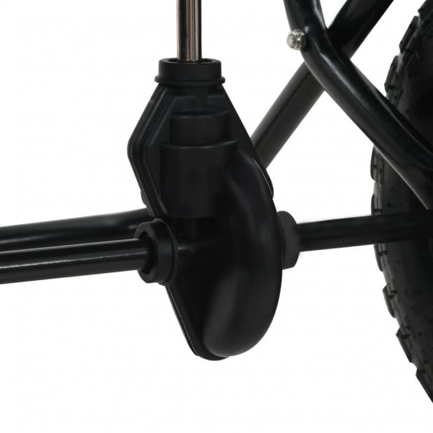 Walk Behind Salt Spreader Pvc And Steel 92x46x70 Cm 15 L Image 7