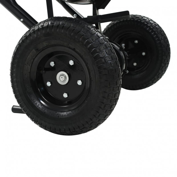 Walk Behind Salt Spreader Pvc And Steel 106x73x76 Cm 45 L Image 11