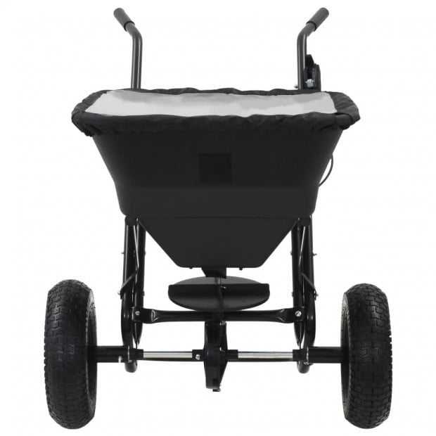 Walk Behind Salt Spreader Pvc And Steel 106x73x76 Cm 45 L Image 3