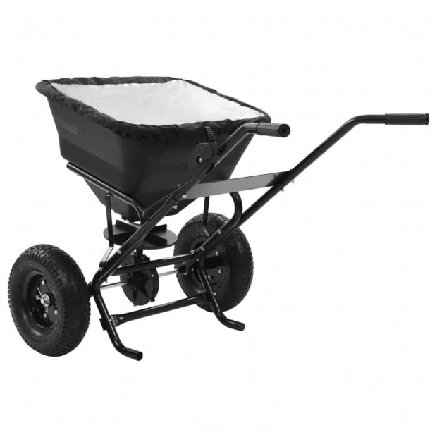 Walk Behind Salt Spreader Pvc And Steel 106x73x76 Cm 45 L Image 4