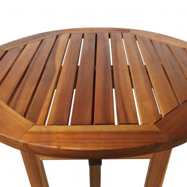 Bar Table 60x105 Cm Solid Acacia Wood Image 4