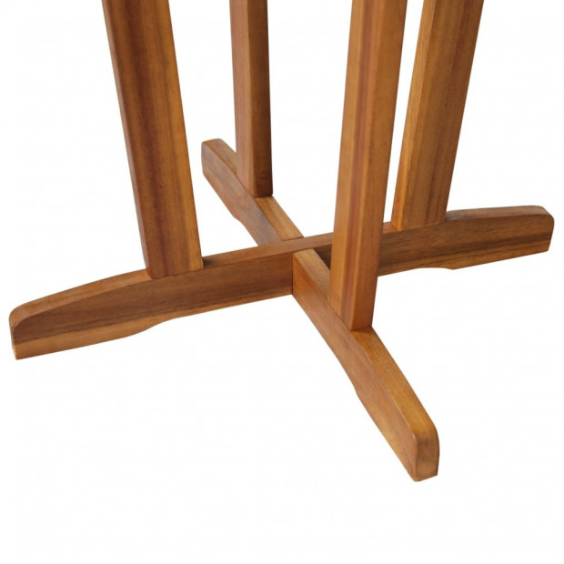 Bar Table 60x105 Cm Solid Acacia Wood Image 5