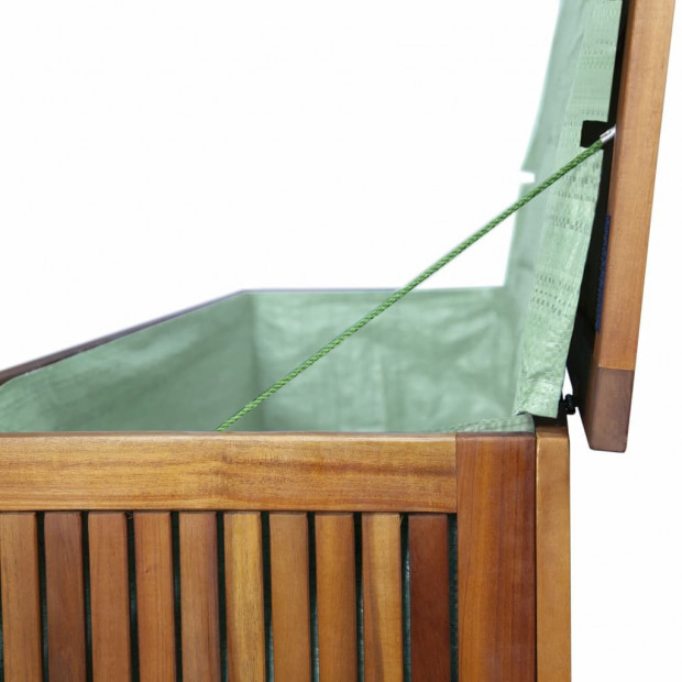 Garden Storage Box 150x50x58 Cm Solid Acacia Wood Image 5